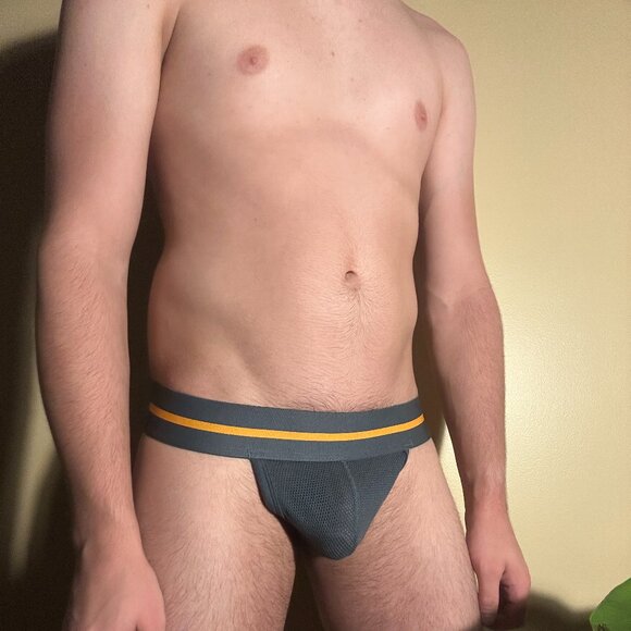 C-IN2 Men's Scrimmage Thong (Small, Channing Charcoal) - Picture 3 of 8